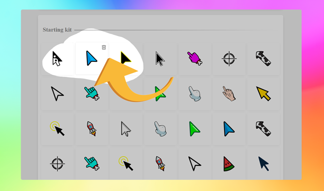 Slet cursor